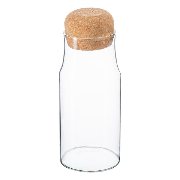 nicola spring 375ml Glass Storage Bottle with Cork Lid