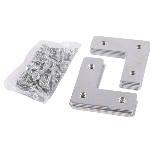 nicola spring 37mm Iron Corner Mending Plates - Pack of 12