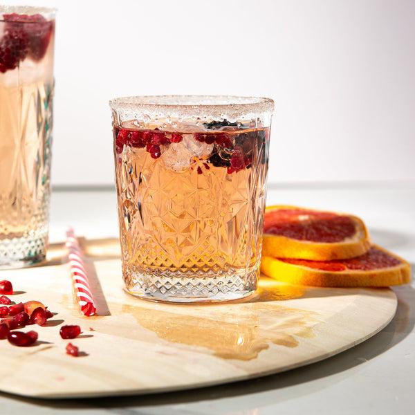 Nicola Spring 390ml Bartender Stone Whisky Glasses - Pack Of Four