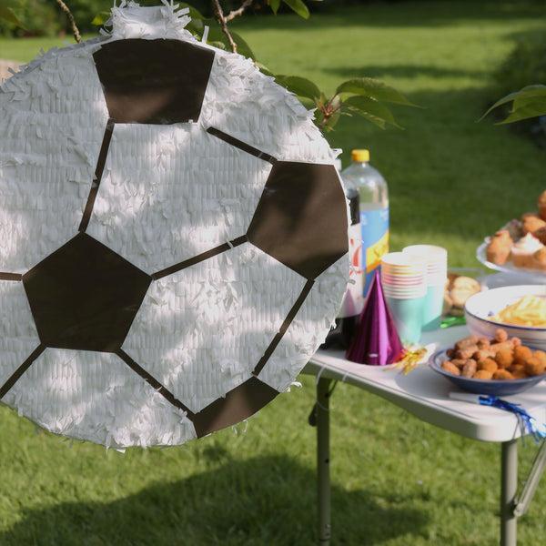 Nicola Spring 3pc Large Football Pinata Set With Stick & Blindfold