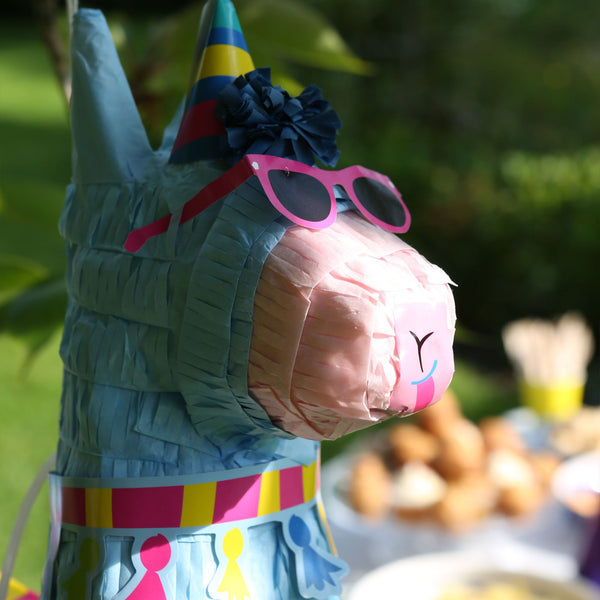 Nicola Spring 3pc Large Llama Pinata Set With Stick & Blindfold
