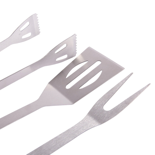 Nicola Spring 3pc Stainless Steel Barbecue Tool Set
