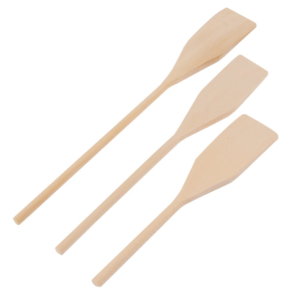 nicola spring 3pc Wooden Kitchen Spatula Set - 3 Sizes