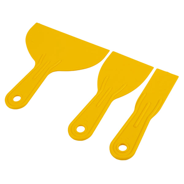nicola spring 3pc Yellow Plastic Filling Knife Set - 3 Sizes