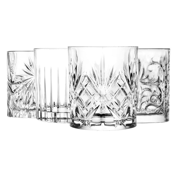 nicola spring 4 Piece 340ml Mixology Whisky Glass Set