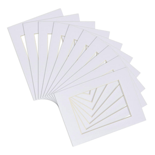 nicola spring 4" x 6" Picture Mounts for 5" x 7" Frame - Pack of 10