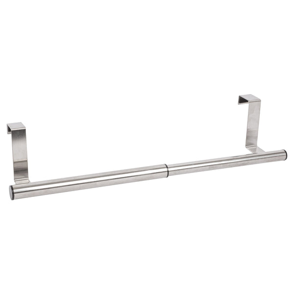 Nicola Spring 40cm Stainless Steel Over-Door Towel Rail