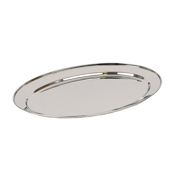nicola spring 40cm x 27cm Oval Stainless Steel Serving Platter