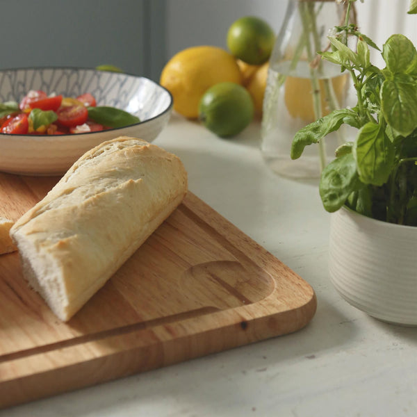Nicola Spring 40cm X 30cm Rectangular Wooden Chopping Board