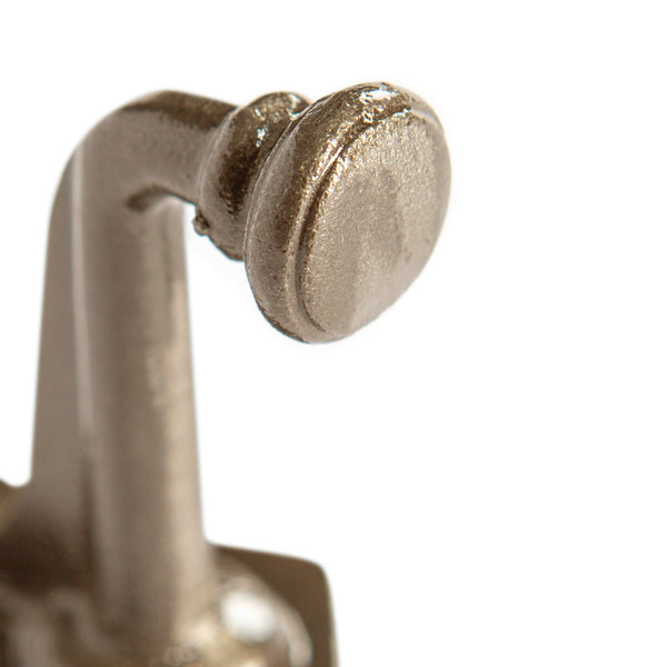 Nicola Spring 40mm X 70mm Brass Flat Top Larder Hook