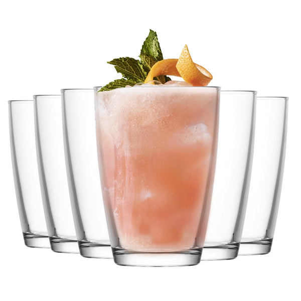nicola spring 415ml Clear Vega Highball Glasses - Pack of Six