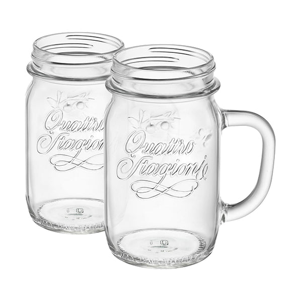 nicola spring 415ml Quattro Stagioni Mason Jars - Pack of Six