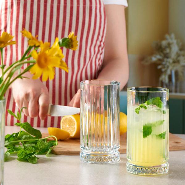 Nicola Spring 435ml Elysia Highball Glasses - Pack Of Four