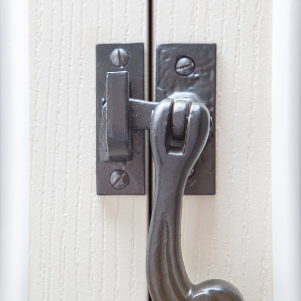 Nicola Spring 45mm X 100mm Black Rustic Right Handed Window Fastener