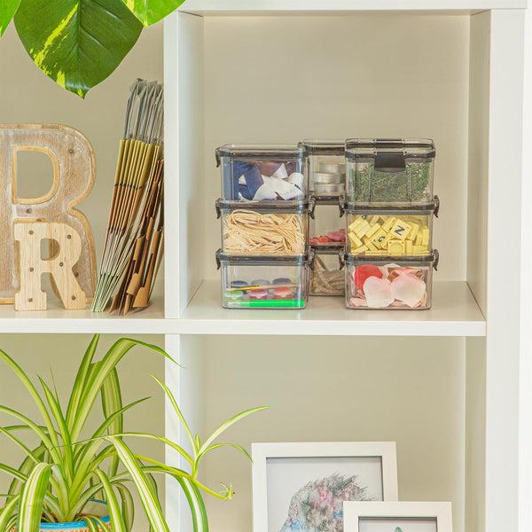 Nicola Spring 460ml Plastic Air Tight Food Storage Container Air Tight And Flip Top Lids