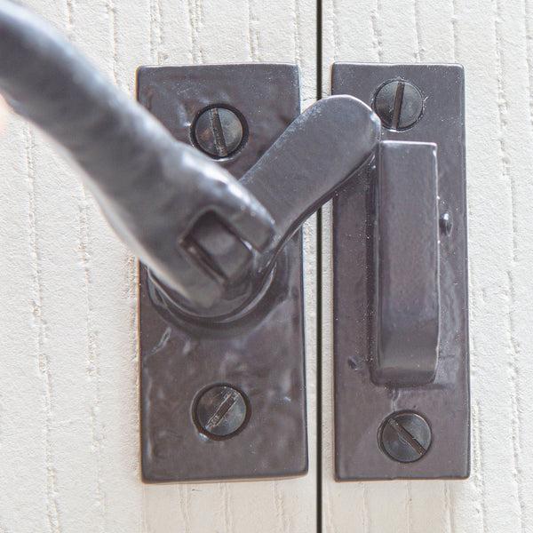 Nicola Spring 46mm X 108mm Black Curly Tail Left Handed Window Fastener