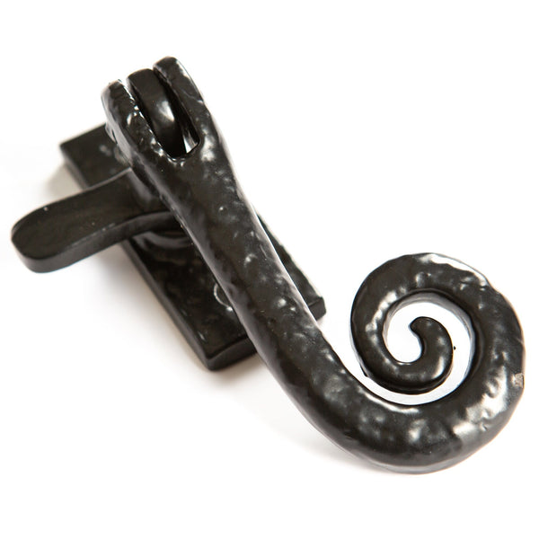 Nicola Spring 46mm X 108mm Black Curly Tail Left Handed Window Fastener