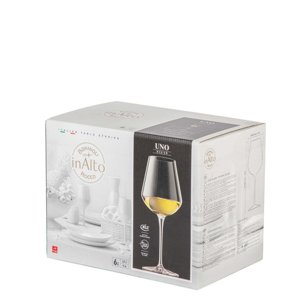 Nicola Spring 470ml Inalto Uno Wine Glasses - Pack Of Six