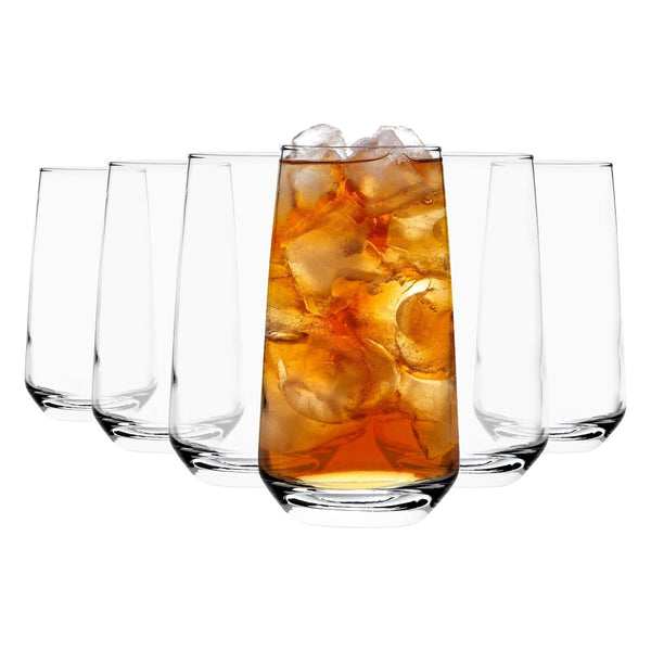 nicola spring 480ml Lal Highball Glasses - Pack of Six