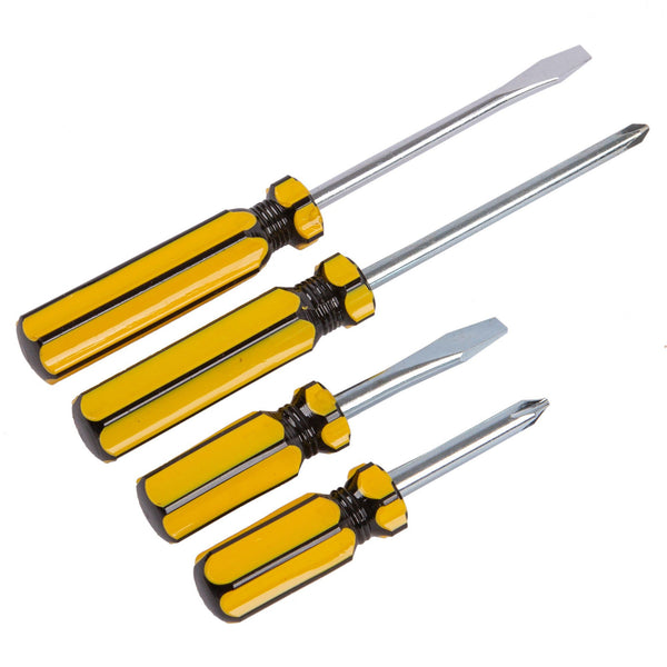 nicola spring 4pc Yellow Carbon Steel Screwdriver Set