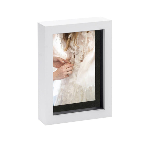 nicola spring 5" x 7" 3D Box Photo Frame with 4" x 6" Mount