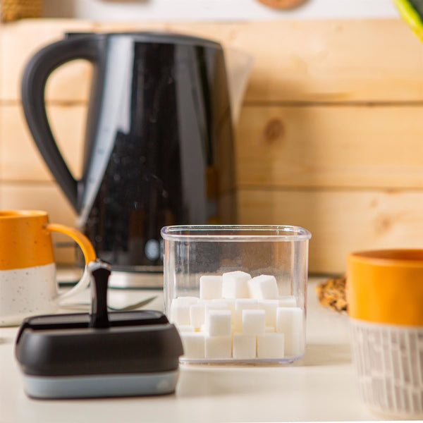 Nicola Spring 500ml Flip Lock Air Tight Plastic Food Storage Container Air Tight And Flip Top Lids