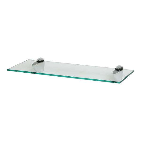 nicola spring 50cm Floating Glass Shelf with Chrome Fixings