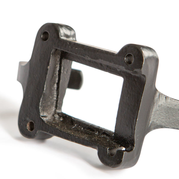 Nicola Spring 50mm X 110mm Black Window Back Label Holder Hat & Coat Hook