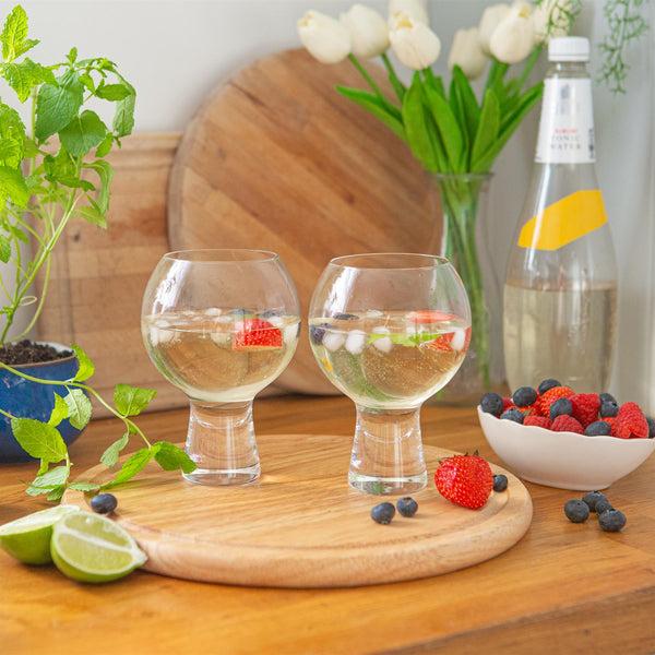 Nicola Spring 525ml Short Stem Gin Glasses - Pack Of 2