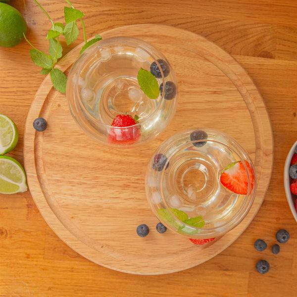 Nicola Spring 525ml Short Stem Gin Glasses - Pack Of 2