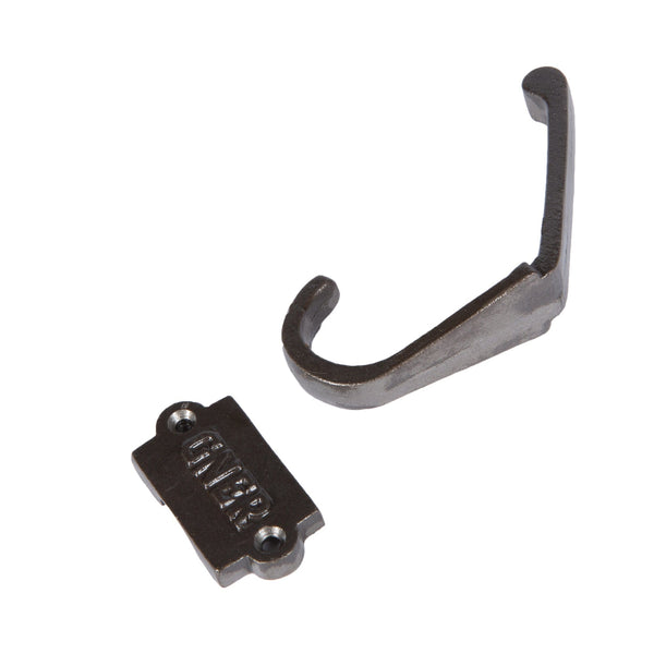 Nicola Spring 53mm X 101mm Grey Great North Of England Railway Double Wall Hook