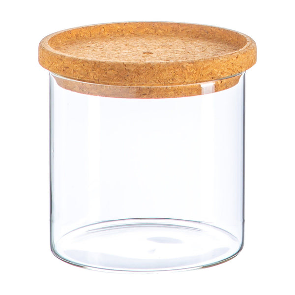 nicola spring 550ml Scandi Storage Jar with Cork Lid