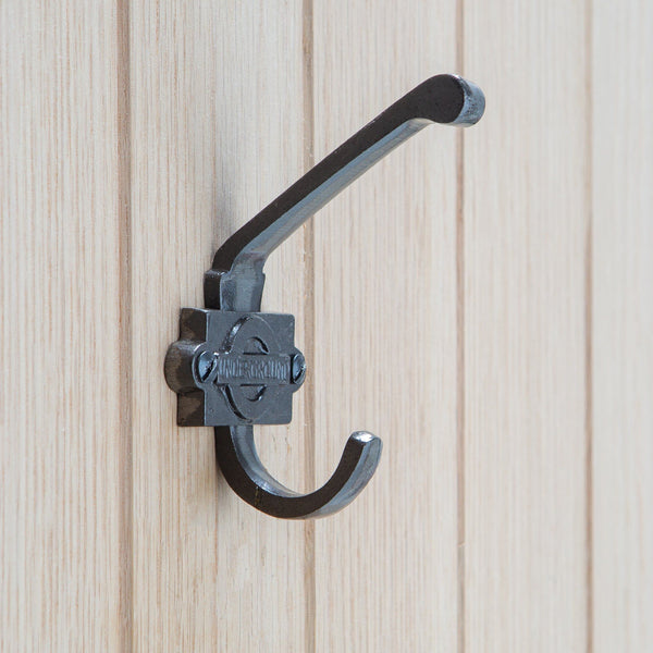 Nicola Spring 55mm X 100mm Grey London Underground Hat & Coat Hook