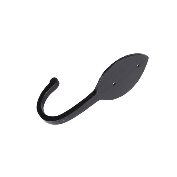 Nicola Spring 55mm X 140mm Black Arrowhead Coat Hook