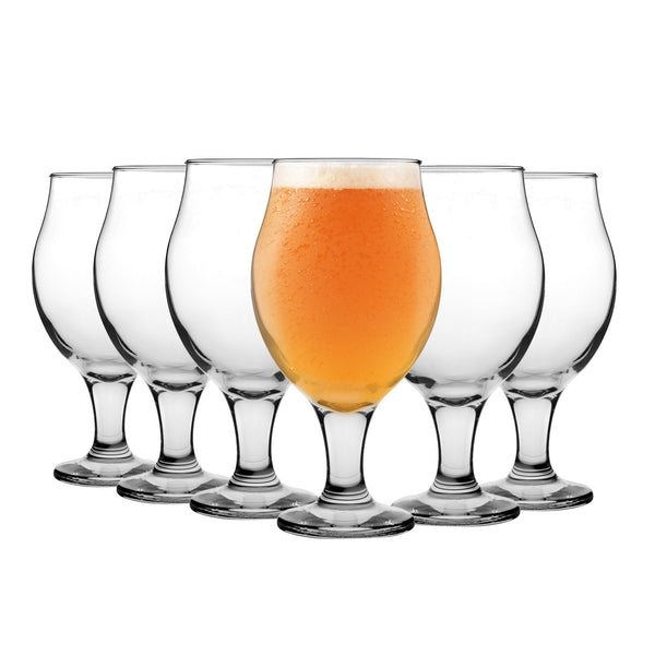 nicola spring 570ml Angelina Tulip Beer Glasses - Pack of Six