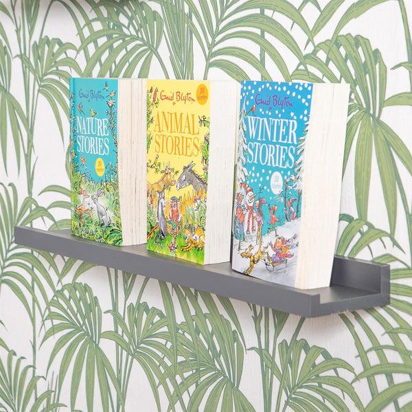 Nicola Spring 57cm Grey Floating Picture Ledge Shelf