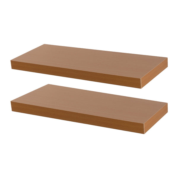 nicola spring 60cm Brown Modern Floating Shelves - Pack of Two