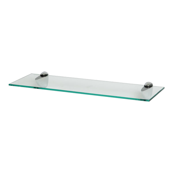 nicola spring 60cm Floating Glass Shelf with Chrome Fixings