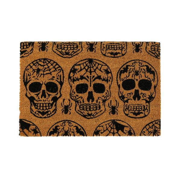 nicola spring 60cm x 40cm Day of the Dead Coir Door Mat