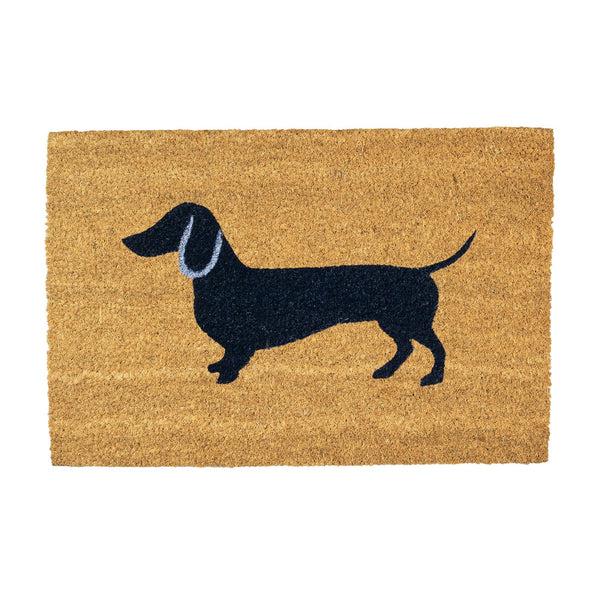 nicola spring 60cm x 40cm Sausage Dog Coir Door Mat