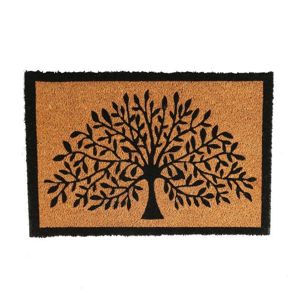 nicola spring 60cm x 40cm Tree of Life Coir Door Mat