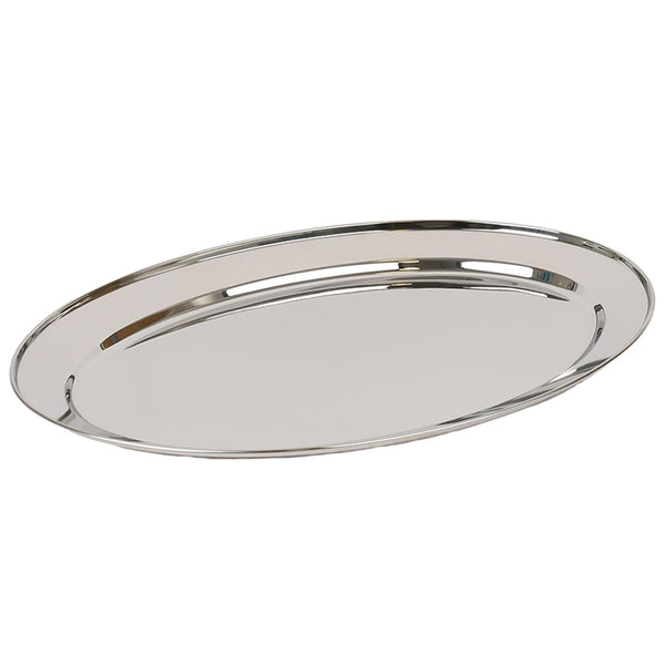 nicola spring 60cm x 41cm Oval Stainless Steel Serving Platter