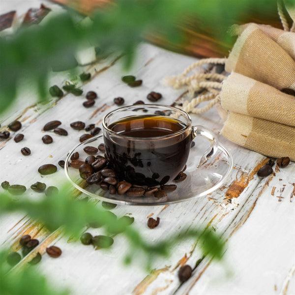 Nicola Spring 60ml Minimus Glass Espresso Cup & Saucer Set - 6 Sets