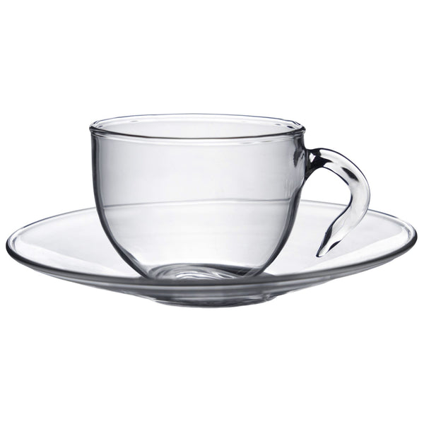 nicola spring 60ml Minimus Glass Espresso Cup & Saucer Set