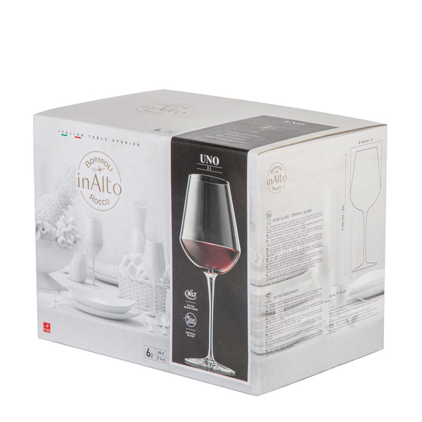Nicola Spring 640ml Inalto Uno Wine Glasses - Pack Of Six