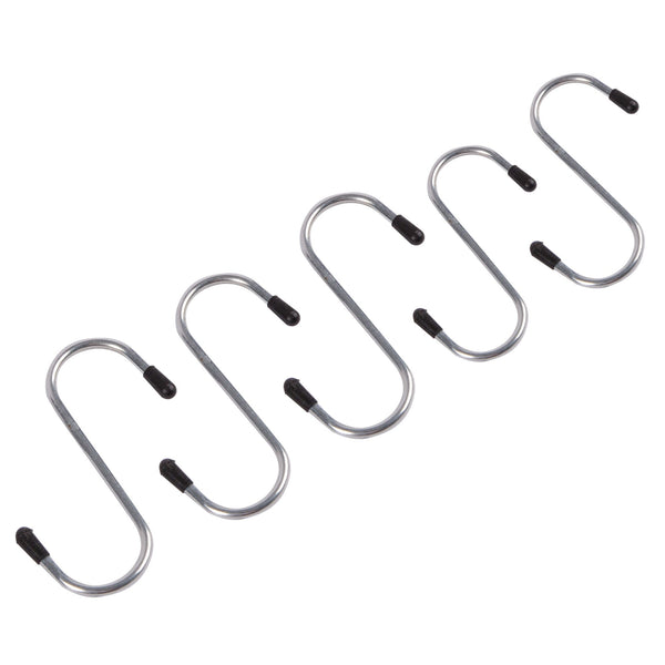 nicola spring 65mm Iron Heavy-Duty S-Hooks - Pack of 5