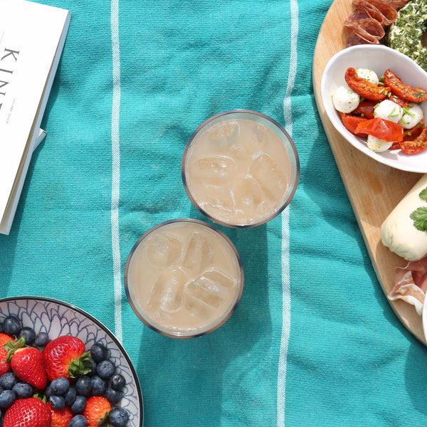 Nicola Spring 665ml Reusable Plastic Highball Glasses - Pack Of 6