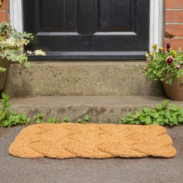 Nicola Spring 68cm X 43cm Natural Coir Knotted Door Mat