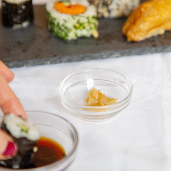 Nicola Spring 6cm Clear Lys Glass Nesting Mixing Bowl