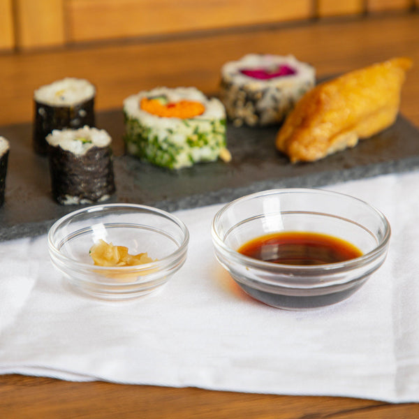 Nicola Spring 6cm Clear Lys Glass Nesting Mixing Bowl